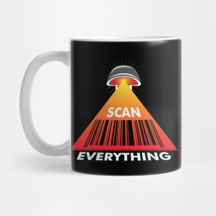 Scan Everything Amazonian Barcode Mug